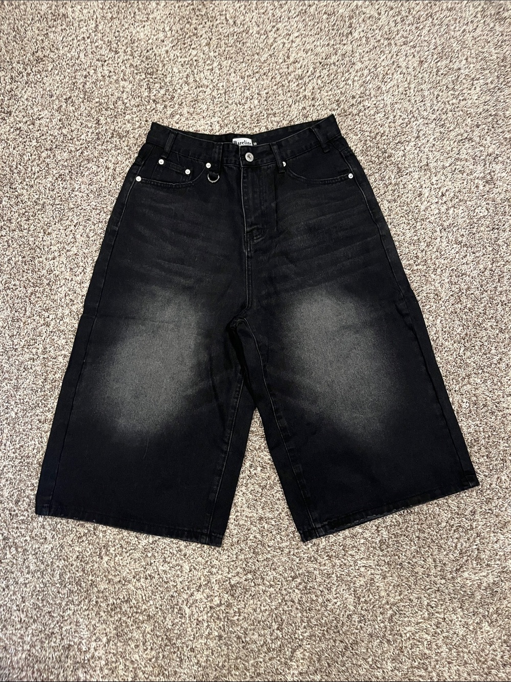Bareline Stone Wash Long Jorts